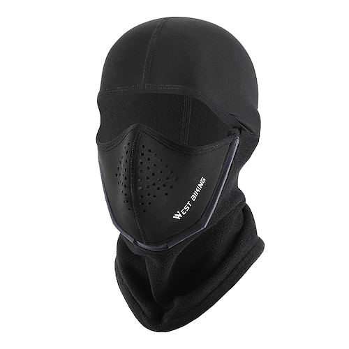 

Magnetic riding mask in winter men's ski face protection and cold-proof headgear motorcycle windproof plus velvet warm helmet headgear