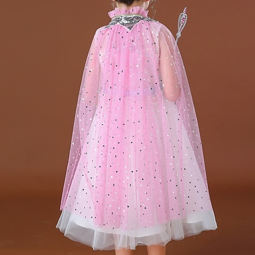 

Bambino Da ragazza A mantellina A pois Di tendenza Con lustrini Prestazioni Cappotto Capispalla 2-8 anni Inverno Blu Viola Rosa