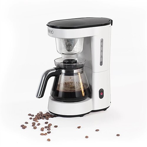 

hibrew 3 in 1 macchina per caffè americano a goccia versare sulla macchina per il caffè teiera in vetro macchina per il tè caldo 750 ml h12