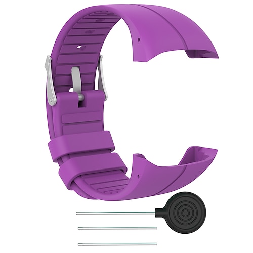 Bracelet Silicone De Rechange Pour Polar M400/M430 - Souple, Résistant à L'Eau, Ajustable 175-235 Mm, Outils De Montage Inclus, Pour Homme Et Femme