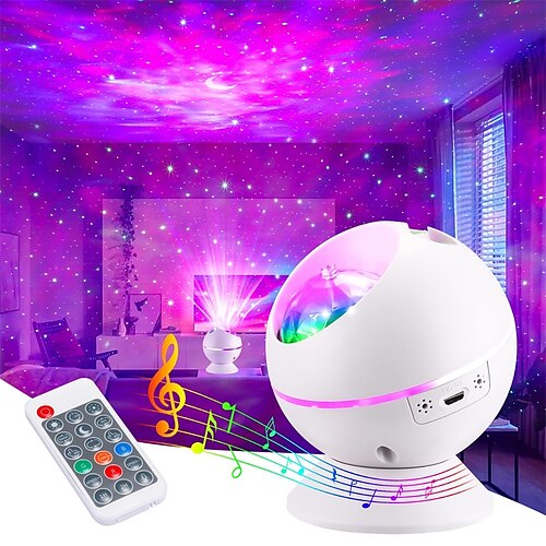 

Galaxy Projector 3 in 1 Star Projection Light Galaxy Light Dimmable Sky Night Light with Music Sync Timer Schedule and Multi-Mode for Bedroom Kids Gifts