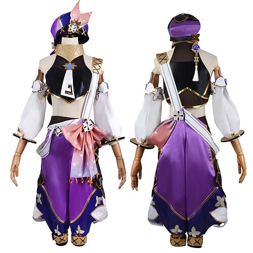 

Ispirato da Impatto Genshin Cosplay Anime Costumi Cosplay Giapponese Carnevale Abiti Cosplay Manica lunga Costume Per Per donna