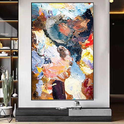 

Handmade Oil Painting Canvas Wall Art Decoration Modern Color Graffiti Abstract for Home Decor Rolled Frameless Unstretched Painting