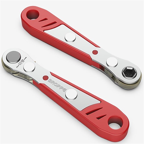 

Two-way Orange Multifunctional Right-angle Ratchet Screwdriver Set Phillips Flat-blade Screwdriver Head Set