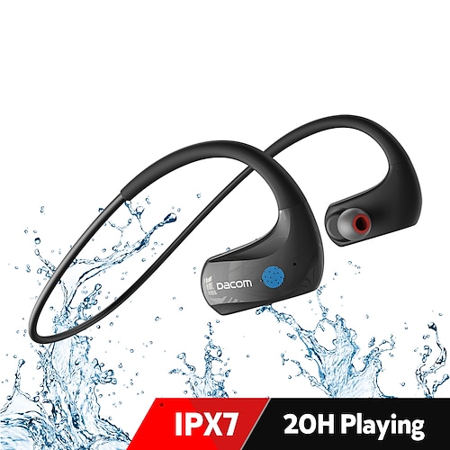 

G93 Sports Wireless Bluetooth Headphones IPX7 Waterproof Bass Stereo Earphone 20H Playing Time Running with Mic AAC Codecs