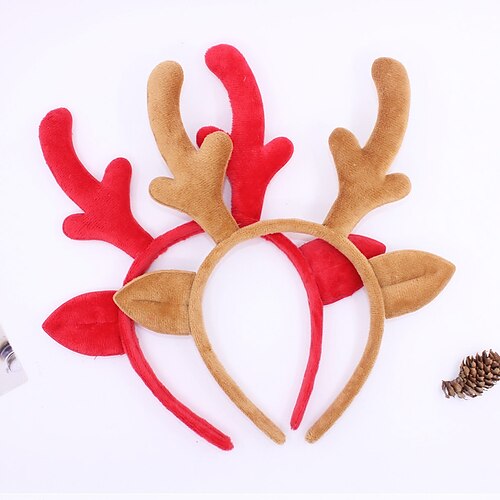 

Toddler Girls' Sweet Christmas Gifts Cartoon Fairytale Theme Hair Accessories Khaki / Red