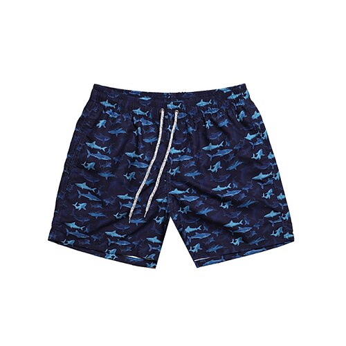 

Men's Swim Shorts Swim Trunks Board Shorts Pocket Drawstring Elastic Waist Graphic Shark Comfort Breathable Short Sports Outdoor Daily Holiday Fashion Streetwear WhiteYellowBlue Black
