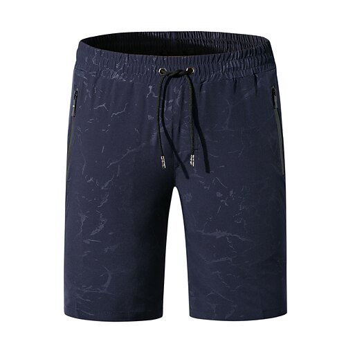 

Men's Swim Shorts Swim Trunks Board Shorts Drawstring Elastic Waist Paisley Print Comfort Breathable Knee Length Casual Daily Beach Fashion Streetwear Black Deep Blue Micro-elastic