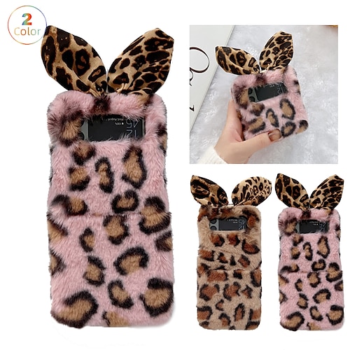 

telefon Etui Til Samsung Galaxy Flip Case Z Flip 4 Z Flip 3 Flipp Helkroppsbeskyttende Støvtett Plysj Plysj PC