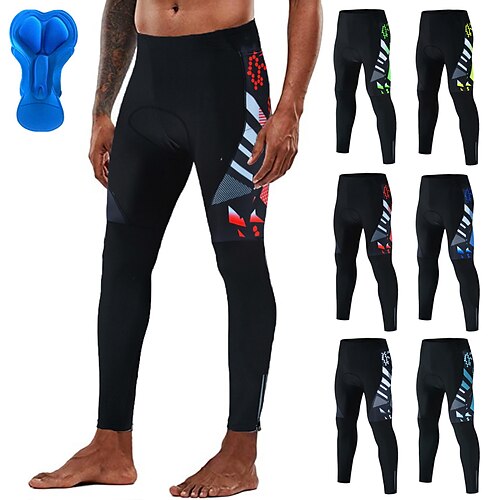 

21Grams Per uomo Pantaloni da ciclismo Bicicletta Pantaloni Ciclismo da montagna Cicismo su strada Gli sport Pad 3D Ciclismo Traspirante Asciugatura rapida Verde Giallo Elastene Abbigliamento