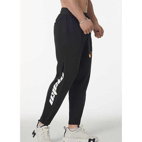 

Men's Joggers Sweatpants Drawstring Side Pockets Bottoms Outdoor Athleisure Winter Breathable Soft Running Walking Jogging Sportswear Activewear Black Blue White