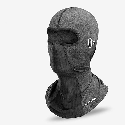 

ROCKBROS Neck Gaiter Neck Tube Cycling Cap / Bike Cap Balaclava Bandana Sports Scarf Face Mask Breathable Ultraviolet Resistant Soft High Elasticity Ultra Light Fabric Bike / Cycling Black Dark Black