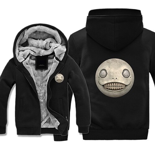 

Inspired by NieR:Automata Devola Hoodie Anime Outerwear Anime Graphic Outerwear For Men's Women's Unisex Adults' Hot Stamping 100% Polyester Casual Daily