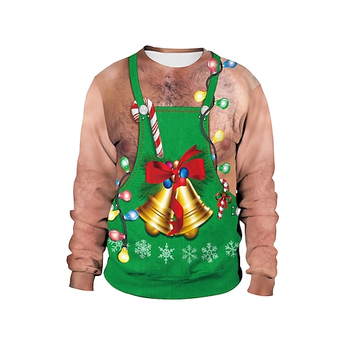 

Natale Babbo Natale Costume cosplay Felpa con cappuccio Modello Grafica Felpa con cappuccio Per Per uomo Per donna Unisex Per adulto Stampa 3D 100% poliestere Casual / quotidiano