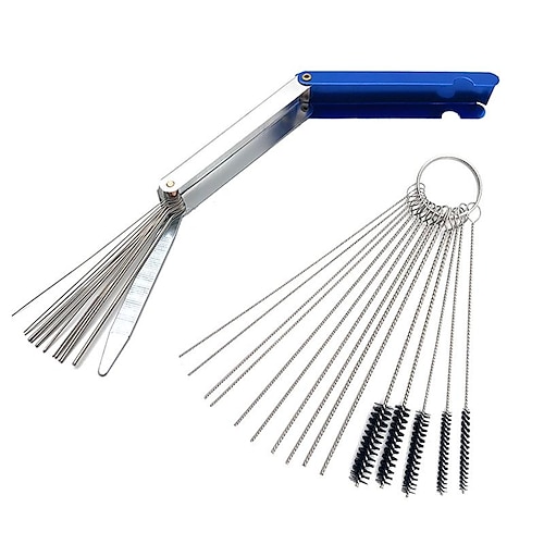 

15Pcs/Set Cleaning Tools Carburetor Cleaning Brush Motorcycle Cleaning Tool Combination Set