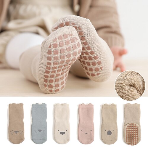 

Children's Warm Sock Girls Solid Socks Three pairs on sale