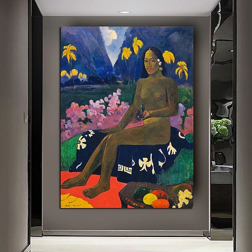 

Handmade Hand Painted Oil Painting Wall Modern Abstract Paul Gauguin Painting famous Painting Home Decoration Decor Rolled Canvas No Frame Unstretched
