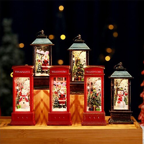

Santa Claus Light Pavilion Nightlight Christmas Decorative Nightlight