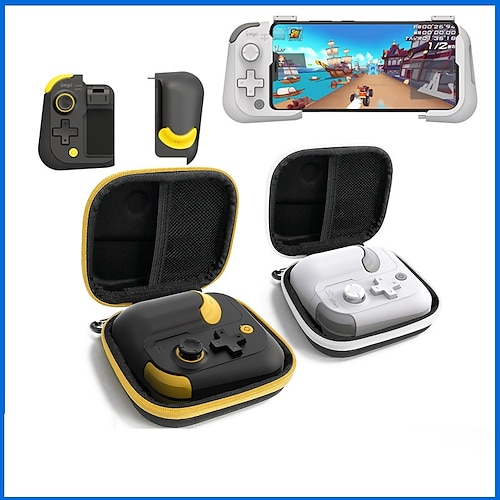 

Mobile Phone Gamepad Bluetooth-compatible Wireless Game Controller Joystick for PUBG Game for Android IOS Cell Phone