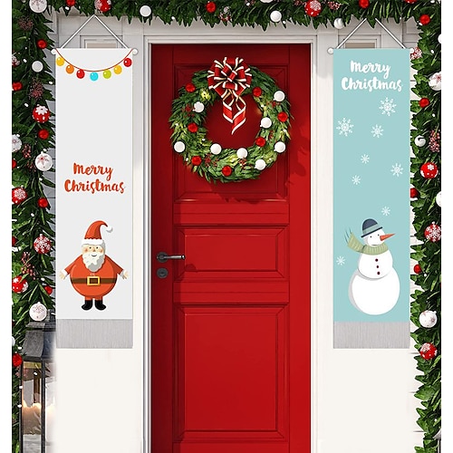 

Christmas New Year's Party Decoration Woven Tapestry Photography Background Hanging Tassel Sofa Background Cloth Bedroom Tapestry Wall Hanging 32.5x130cm(13x52inch)