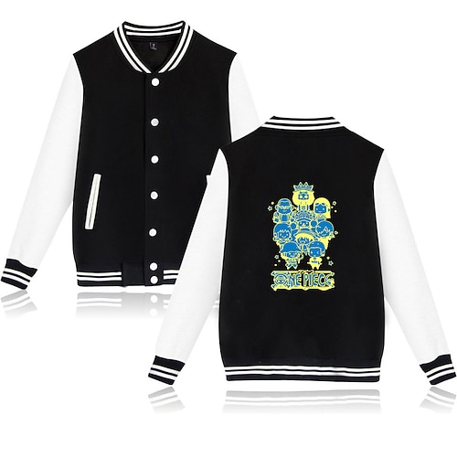 

Inspired by One Piece Film: Red Portgas·D· Ace Outerwear Anime Printing Coat For Men's Women's Unisex Adults' Hot Stamping Polyster