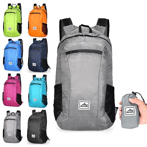 

Outdoor Travel Portable Folding Backpack Waterproof Skin Storage Bag Mountaineering Leisure Sports Backpack