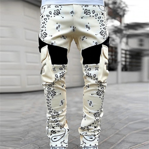 

Men's Cargo Pants Trousers Work Pants Pocket Multi Pocket Christmas Comfort Breathable Knee Length Christmas Casual Going out Fashion Streetwear Green Black
