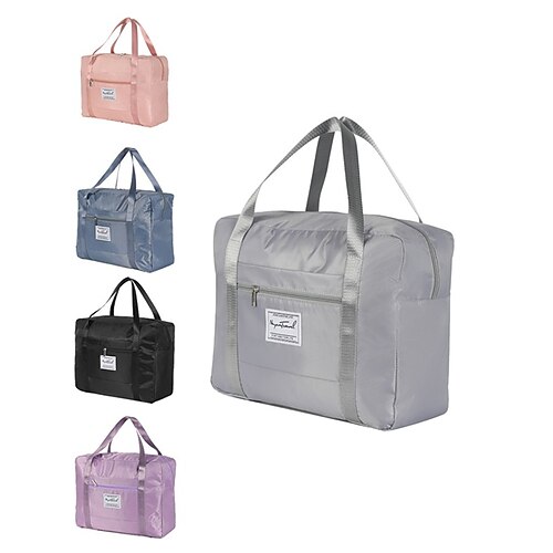 

Sac de rangement de voyage portable grande capacité vêtements sacs à main organisateurs de voyages de vacances emballage de bagages sac fourre-tout de voyage étanche