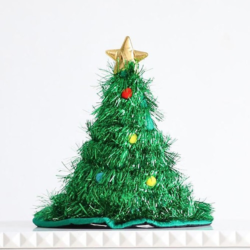 

funny hat christmas tree hat green christmas tree girls adult children christmas hat