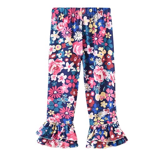 

Toddler Girls' Trousers Graphic Active Outdoor 3-7 Years Winter Pink Yellow