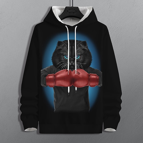 

Men's Unisex Pullover Hoodie Sweatshirt Green Black Blue Yellow Red Hooded Color Block Graphic Prints Print Daily Sports 3D Print Streetwear Casual Big and Tall Spring & Fall Clothing Apparel Hoodies