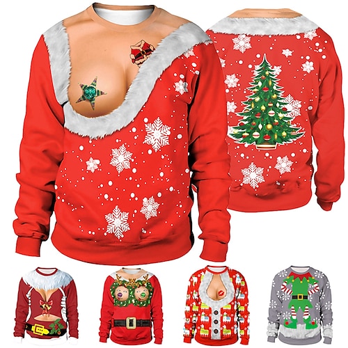 

Inspired by Christmas Santa Claus Hoodie Cartoon Manga Anime Graphic Hoodie For Men's Women's Unisex Adults' 3D Print 100% Polyester