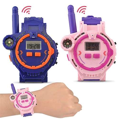 

Kids Walkie Talkie Watch Walkie Talkies For Kids 1 Pack Two Way Walkie-Talkie For Boys & Girls Rechargeable Walky Talky With