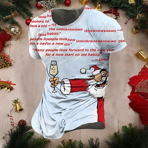 

Men's T shirt Tee Letter Graphic Prints Crew Neck Light Blue 3D Print World Cup Outdoor Street Short Sleeve Print Clothing Apparel Sports Designer Casual / Summer