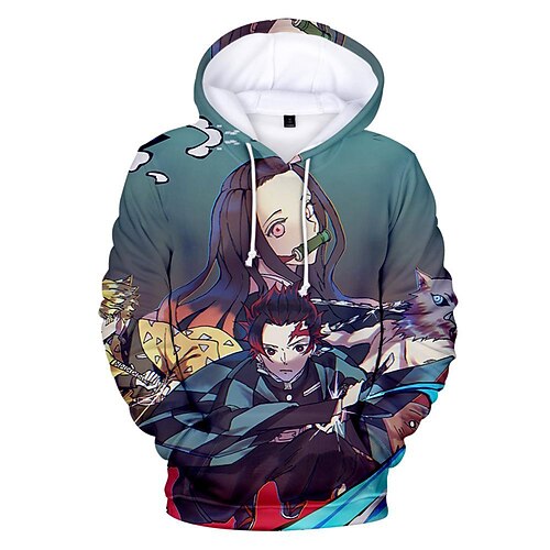 

Inspired by Demon Slayer Kochou Shinobu Hoodie Cartoon Manga Anime Front Pocket Graphic Hoodie For Men's Women's Unisex Adults' 3D Print 100% Polyester Casual Daily