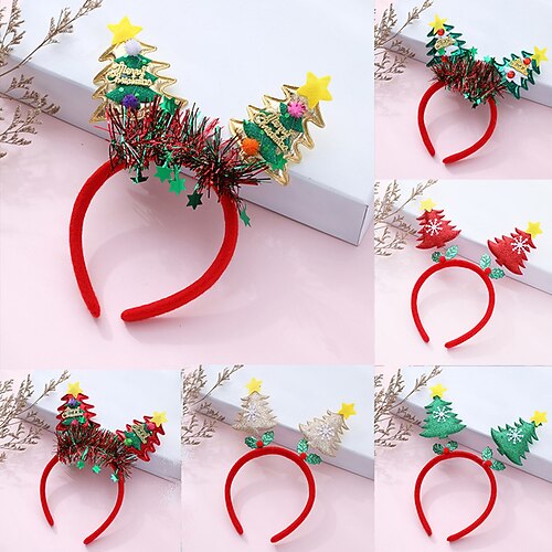 

Kids Girls' Sweet Christmas Gifts / Daily Solid Colored Polyester Hair Accessories Green / Yellow / Light Green One-Size