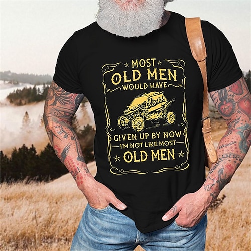 

Men's Unisex T shirt Tee Car Graphic Prints Crew Neck Green Black Khaki Red Navy Blue Hot Stamping Outdoor Street Short Sleeve Print Clothing Apparel Sports Designer Casual Big and Tall
