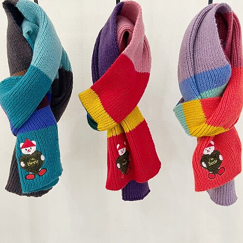 

Men's Women's Scarves Party Christmas Daily Animal Polyester Acrylic Fibers Casual Warm Decoration 1 PC