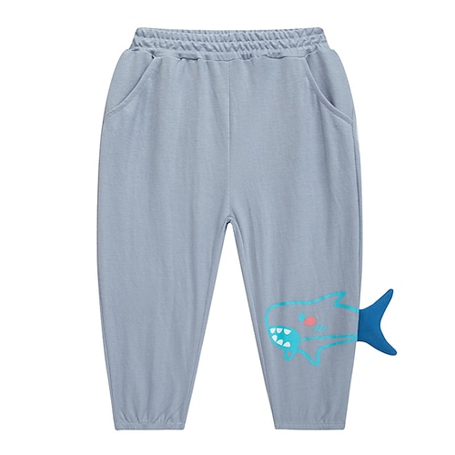 

Toddler Boys Pants Trousers Graphic Cartoon Comfort Pants Outdoor Adorable Daily Green Light Blue