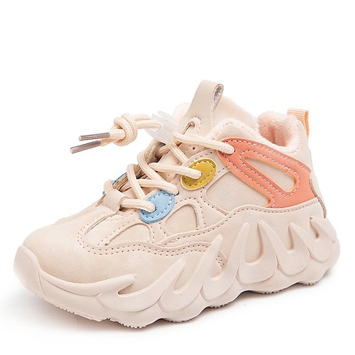 

Girls' Sneakers Daily Sports & Outdoors Casual School Shoes Synthetics Big Kids(7years ) School Casual Daily Outdoor Purple Beige Winter Fall
