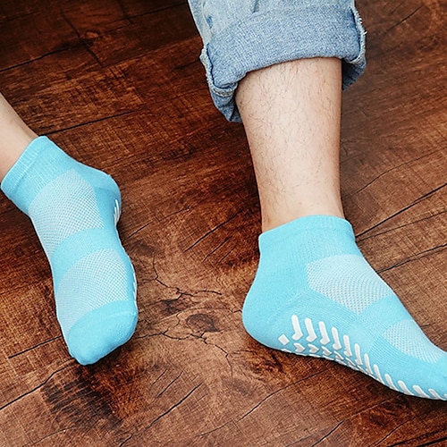 

Men's 1 Pair Socks Sport Socks / Athletic Socks Casual Socks Light Blue Black Color Solid Colored Casual Daily Sports Thin Spring, Fall, Winter, Summer Spring Summer Fashion Comfort