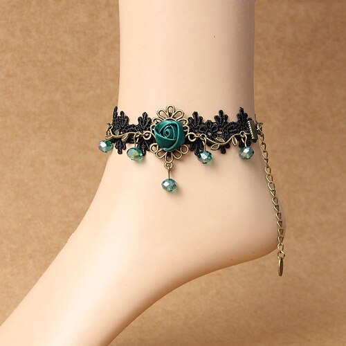 

Anklet Accessories Retro Vintage Punk & Gothic Steampunk Alloy For Goth Girl Cosplay Halloween Carnival Masquerade Women's Costume Jewelry Fashion Jewelry