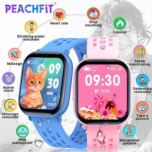 

2022 nuovi bambini smart watch ip68 impermeabile cardiofrequenzimetro bambini sport smartwatch regalo carino per bambini ragazzi e ragazze