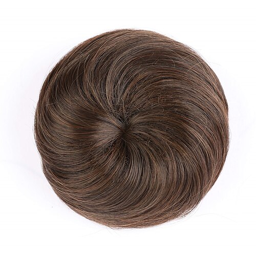 

onedor syntetisk fiber hårforlængelse chignon donut bun paryk hårstykke
