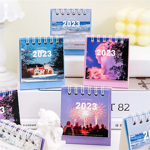 

2023 Wall Calendar Planner Classic Paper Hardcover Portable Classsic Planner / Pages for School Office Business