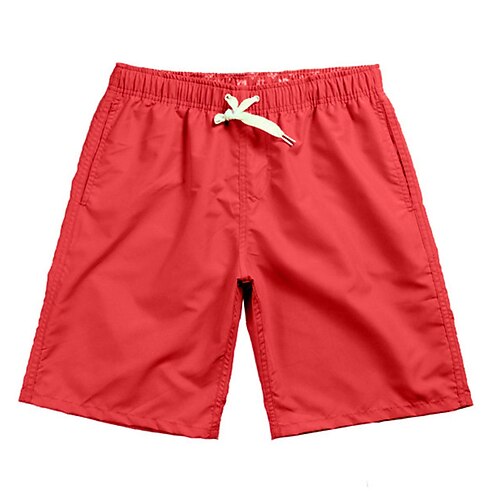

Herre Badeshorts Surf shorts Lomme Snørelukning Elastisk Talje Helfarve Komfort Åndbart Knælængde Sport & Udendørs Afslappet Daglig Mode Gade Grøn Sort