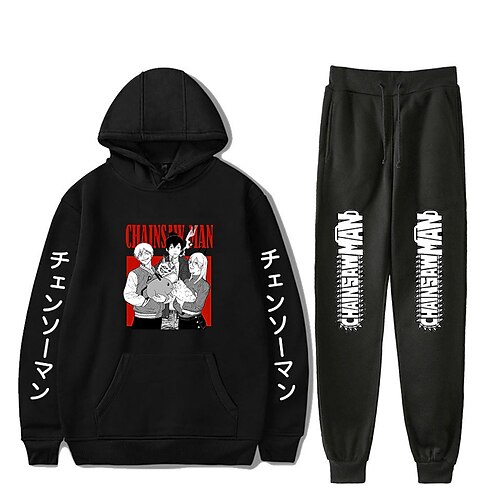 

Inspired by Chainsaw Man Makima Power Denji Pants Outfits Hoodie Anime Harajuku Graphic Kawaii Pants For Men's Women's Unisex Adults' Hot Stamping 100% Polyester