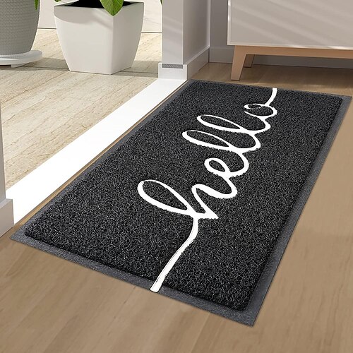 

PVC Wire Ring Door Mat Hotel Home Non-Slip Mat Home Outdoor Indoor Welcome