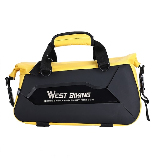 

WEST BIKING large capacity backpack bicycle shelf backpack multifunctional hard shell handbag tail bag