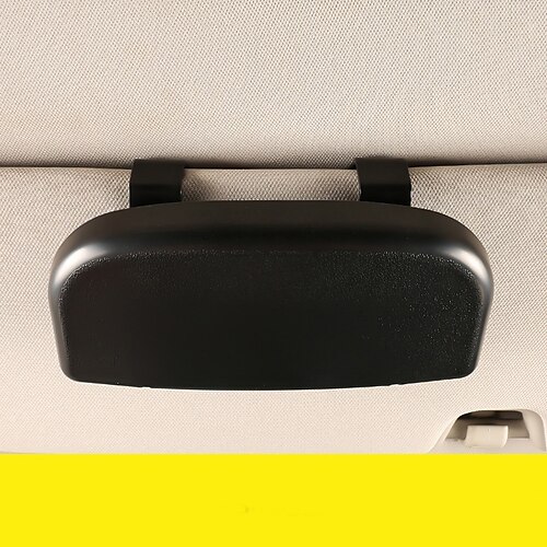 

1 stk brilleholder magnetisk bil solskjerm brille etui arrangør solbriller boks holder visir solskjerm bilholder for briller